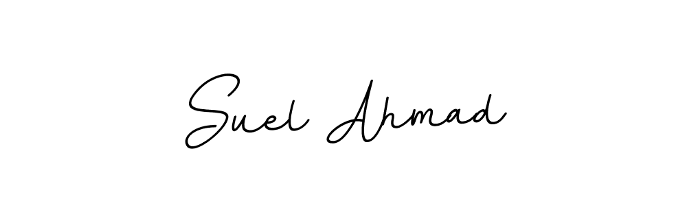 Also we have Suel Ahmad name is the best signature style. Create professional handwritten signature collection using BallpointsItalic-DORy9 autograph style. Suel Ahmad signature style 11 images and pictures png