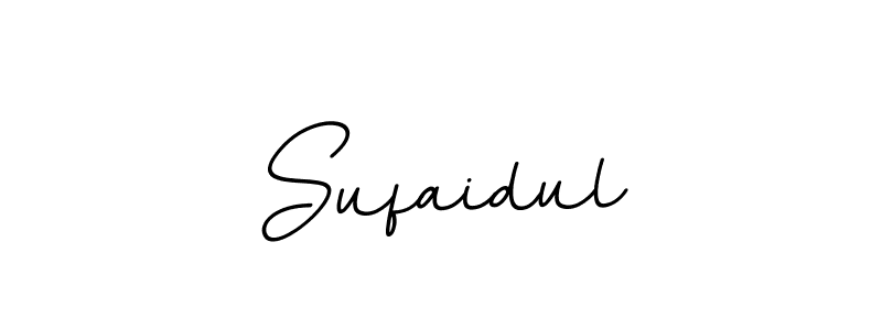 How to make Sufaidul name signature. Use BallpointsItalic-DORy9 style for creating short signs online. This is the latest handwritten sign. Sufaidul signature style 11 images and pictures png