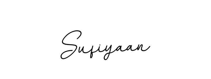 Create a beautiful signature design for name Sufiyaan. With this signature (BallpointsItalic-DORy9) fonts, you can make a handwritten signature for free. Sufiyaan signature style 11 images and pictures png