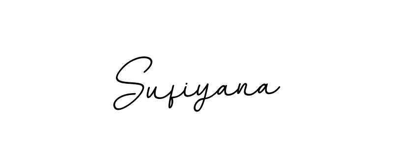 How to make Sufiyana name signature. Use BallpointsItalic-DORy9 style for creating short signs online. This is the latest handwritten sign. Sufiyana signature style 11 images and pictures png