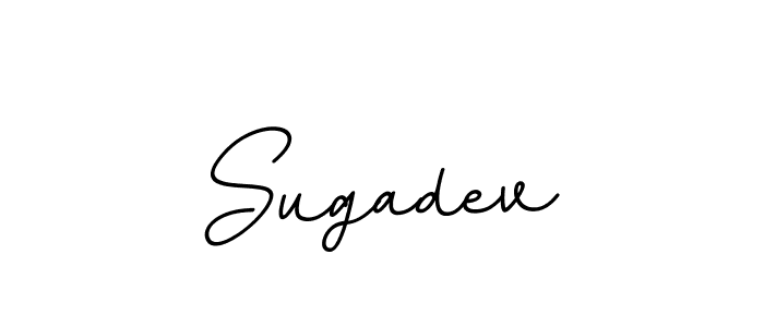 Make a beautiful signature design for name Sugadev. With this signature (BallpointsItalic-DORy9) style, you can create a handwritten signature for free. Sugadev signature style 11 images and pictures png