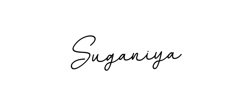 Create a beautiful signature design for name Suganiya. With this signature (BallpointsItalic-DORy9) fonts, you can make a handwritten signature for free. Suganiya signature style 11 images and pictures png