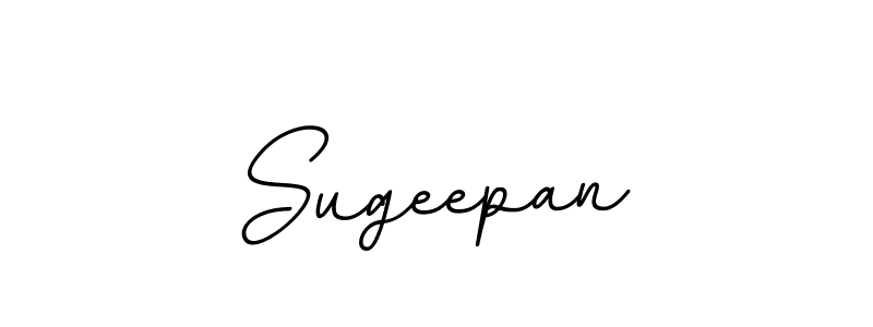 Make a beautiful signature design for name Sugeepan. With this signature (BallpointsItalic-DORy9) style, you can create a handwritten signature for free. Sugeepan signature style 11 images and pictures png