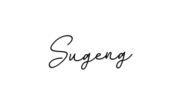 Make a beautiful signature design for name Sugeng. With this signature (BallpointsItalic-DORy9) style, you can create a handwritten signature for free. Sugeng signature style 11 images and pictures png