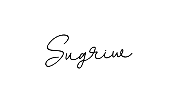 You should practise on your own different ways (BallpointsItalic-DORy9) to write your name (Sugriw) in signature. don't let someone else do it for you. Sugriw signature style 11 images and pictures png