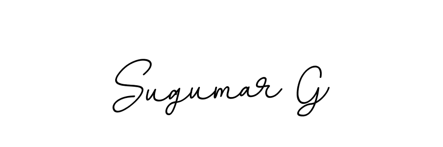 BallpointsItalic-DORy9 is a professional signature style that is perfect for those who want to add a touch of class to their signature. It is also a great choice for those who want to make their signature more unique. Get Sugumar G name to fancy signature for free. Sugumar G signature style 11 images and pictures png