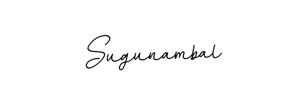 Use a signature maker to create a handwritten signature online. With this signature software, you can design (BallpointsItalic-DORy9) your own signature for name Sugunambal. Sugunambal signature style 11 images and pictures png