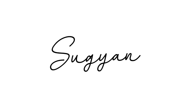 You should practise on your own different ways (BallpointsItalic-DORy9) to write your name (Sugyan) in signature. don't let someone else do it for you. Sugyan signature style 11 images and pictures png