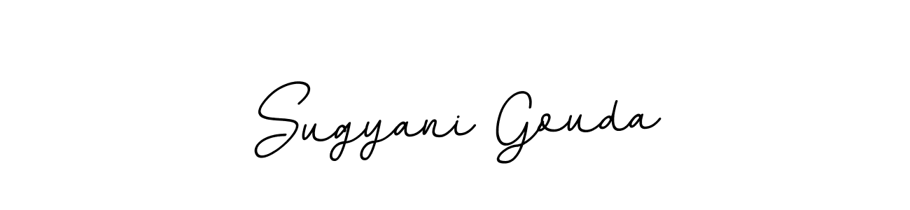 Make a beautiful signature design for name Sugyani Gouda. With this signature (BallpointsItalic-DORy9) style, you can create a handwritten signature for free. Sugyani Gouda signature style 11 images and pictures png