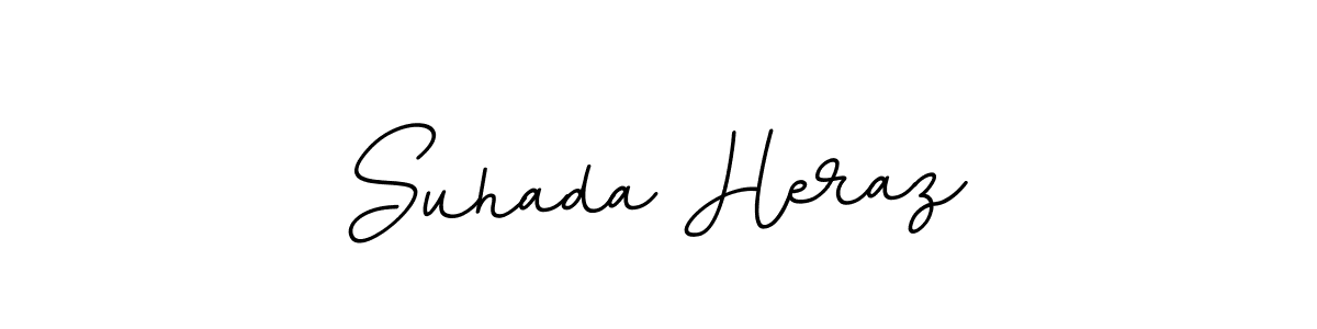 How to make Suhada Heraz signature? BallpointsItalic-DORy9 is a professional autograph style. Create handwritten signature for Suhada Heraz name. Suhada Heraz signature style 11 images and pictures png