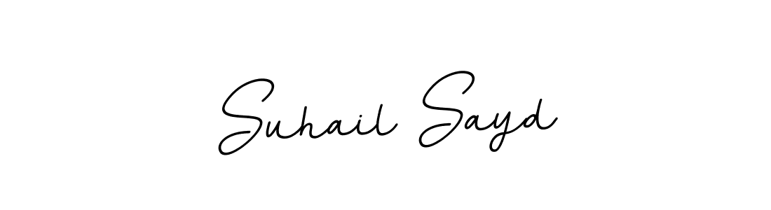 You can use this online signature creator to create a handwritten signature for the name Suhail Sayd. This is the best online autograph maker. Suhail Sayd signature style 11 images and pictures png