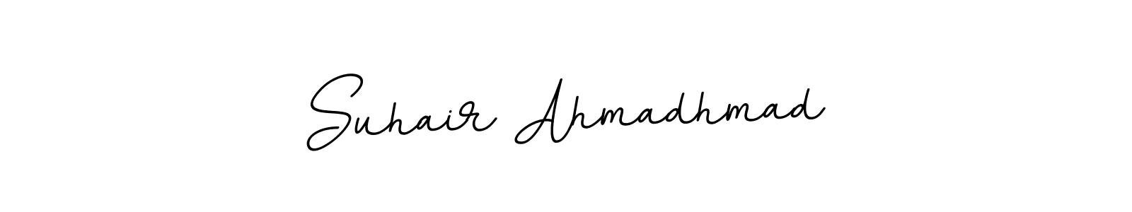 Design your own signature with our free online signature maker. With this signature software, you can create a handwritten (BallpointsItalic-DORy9) signature for name Suhair Ahmadhmad. Suhair Ahmadhmad signature style 11 images and pictures png