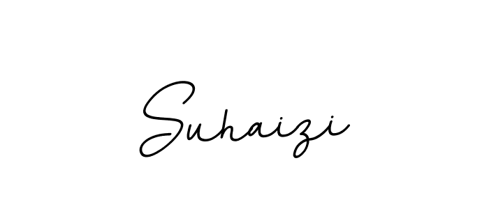 Use a signature maker to create a handwritten signature online. With this signature software, you can design (BallpointsItalic-DORy9) your own signature for name Suhaizi. Suhaizi signature style 11 images and pictures png