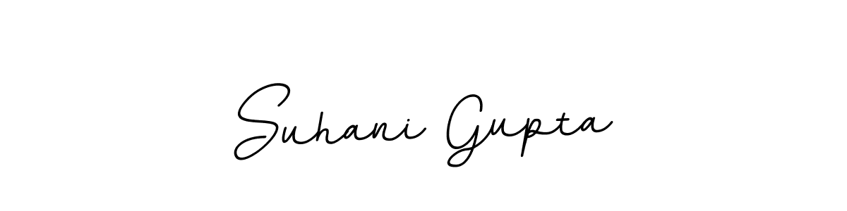 Suhani Gupta stylish signature style. Best Handwritten Sign (BallpointsItalic-DORy9) for my name. Handwritten Signature Collection Ideas for my name Suhani Gupta. Suhani Gupta signature style 11 images and pictures png