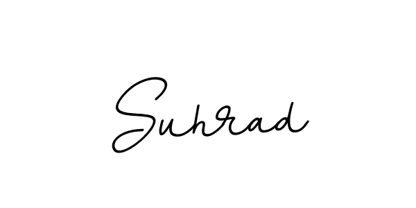 How to make Suhrad name signature. Use BallpointsItalic-DORy9 style for creating short signs online. This is the latest handwritten sign. Suhrad signature style 11 images and pictures png