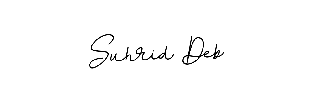 How to Draw Suhrid Deb signature style? BallpointsItalic-DORy9 is a latest design signature styles for name Suhrid Deb. Suhrid Deb signature style 11 images and pictures png