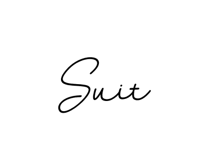 Design your own signature with our free online signature maker. With this signature software, you can create a handwritten (BallpointsItalic-DORy9) signature for name Suit. Suit signature style 11 images and pictures png
