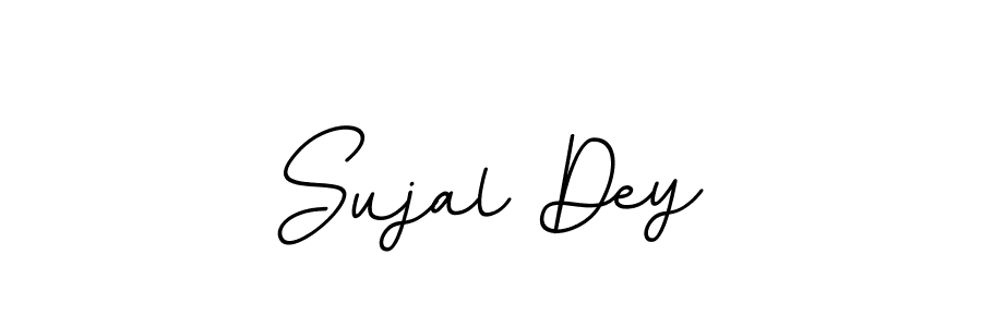 How to make Sujal Dey name signature. Use BallpointsItalic-DORy9 style for creating short signs online. This is the latest handwritten sign. Sujal Dey signature style 11 images and pictures png