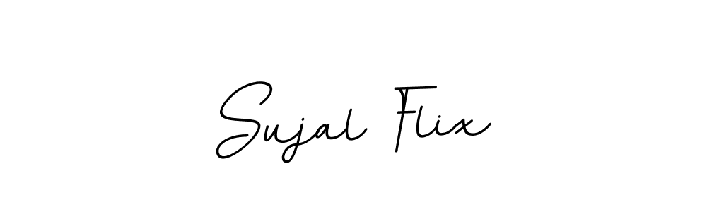 Create a beautiful signature design for name Sujal Flix. With this signature (BallpointsItalic-DORy9) fonts, you can make a handwritten signature for free. Sujal Flix signature style 11 images and pictures png