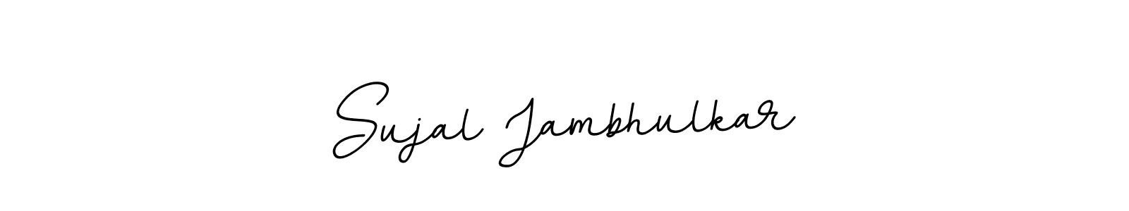 It looks lik you need a new signature style for name Sujal Jambhulkar. Design unique handwritten (BallpointsItalic-DORy9) signature with our free signature maker in just a few clicks. Sujal Jambhulkar signature style 11 images and pictures png