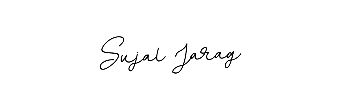 Similarly BallpointsItalic-DORy9 is the best handwritten signature design. Signature creator online .You can use it as an online autograph creator for name Sujal Jarag. Sujal Jarag signature style 11 images and pictures png