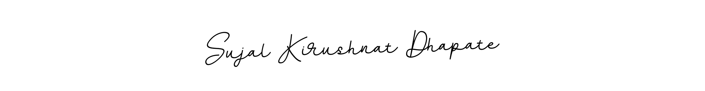 Also You can easily find your signature by using the search form. We will create Sujal Kirushnat Dhapate name handwritten signature images for you free of cost using BallpointsItalic-DORy9 sign style. Sujal Kirushnat Dhapate signature style 11 images and pictures png