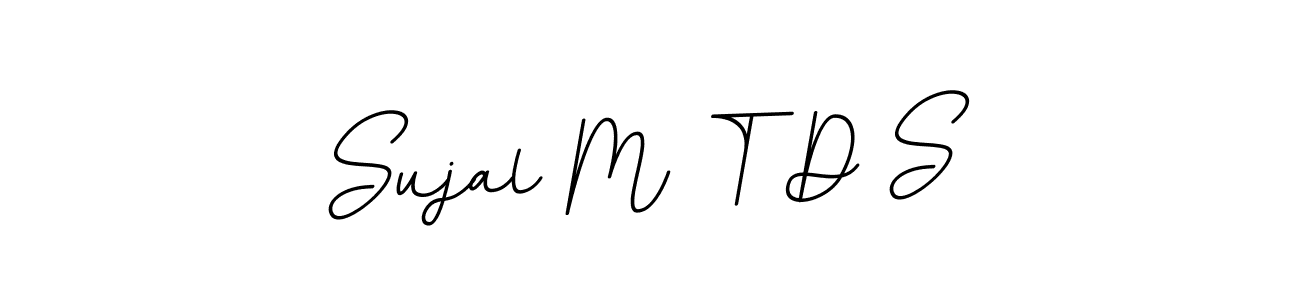 Similarly BallpointsItalic-DORy9 is the best handwritten signature design. Signature creator online .You can use it as an online autograph creator for name Sujal M T D S. Sujal M T D S signature style 11 images and pictures png