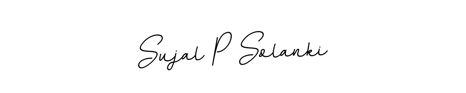 It looks lik you need a new signature style for name Sujal P Solanki. Design unique handwritten (BallpointsItalic-DORy9) signature with our free signature maker in just a few clicks. Sujal P Solanki signature style 11 images and pictures png