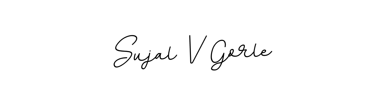 Also You can easily find your signature by using the search form. We will create Sujal V Gorle name handwritten signature images for you free of cost using BallpointsItalic-DORy9 sign style. Sujal V Gorle signature style 11 images and pictures png