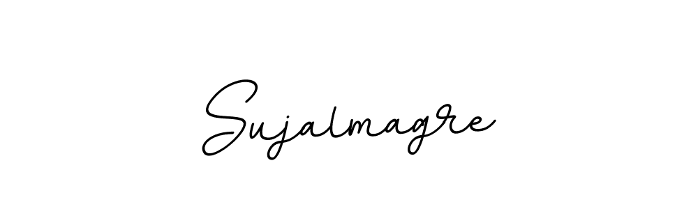 How to make Sujalmagre signature? BallpointsItalic-DORy9 is a professional autograph style. Create handwritten signature for Sujalmagre name. Sujalmagre signature style 11 images and pictures png