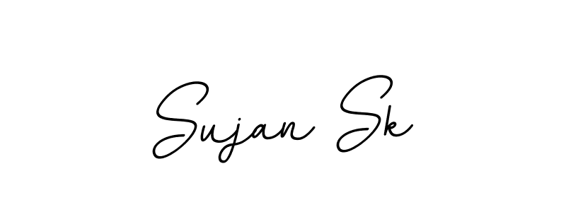 You should practise on your own different ways (BallpointsItalic-DORy9) to write your name (Sujan Sk) in signature. don't let someone else do it for you. Sujan Sk signature style 11 images and pictures png