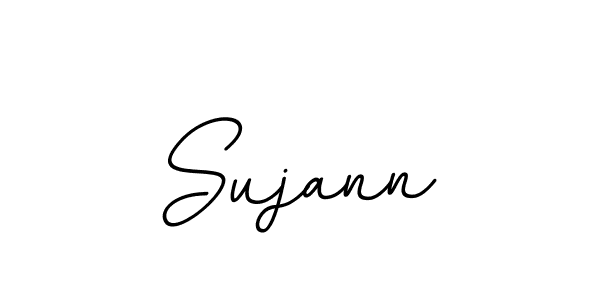 Create a beautiful signature design for name Sujann. With this signature (BallpointsItalic-DORy9) fonts, you can make a handwritten signature for free. Sujann signature style 11 images and pictures png