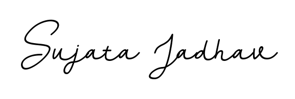 Make a beautiful signature design for name Sujata Jadhav. With this signature (BallpointsItalic-DORy9) style, you can create a handwritten signature for free. Sujata Jadhav signature style 11 images and pictures png