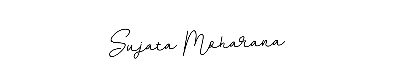 Sujata Moharana stylish signature style. Best Handwritten Sign (BallpointsItalic-DORy9) for my name. Handwritten Signature Collection Ideas for my name Sujata Moharana. Sujata Moharana signature style 11 images and pictures png