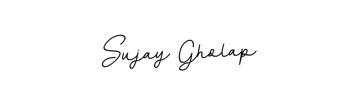 The best way (BallpointsItalic-DORy9) to make a short signature is to pick only two or three words in your name. The name Sujay Gholap include a total of six letters. For converting this name. Sujay Gholap signature style 11 images and pictures png