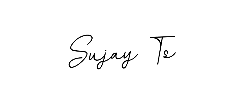 Also You can easily find your signature by using the search form. We will create Sujay Ts name handwritten signature images for you free of cost using BallpointsItalic-DORy9 sign style. Sujay Ts signature style 11 images and pictures png