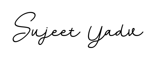 A classic penmanship look for Sujeet Yadv. The BallpointsItalic-DORy9 font brings timeless elegance and confidence to every signed document. Sujeet Yadv signature style 11 images and pictures png