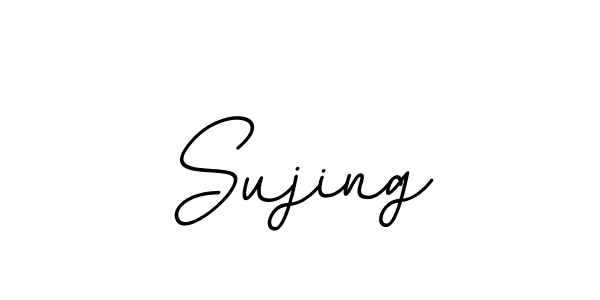 Create a beautiful signature design for name Sujing. With this signature (BallpointsItalic-DORy9) fonts, you can make a handwritten signature for free. Sujing signature style 11 images and pictures png