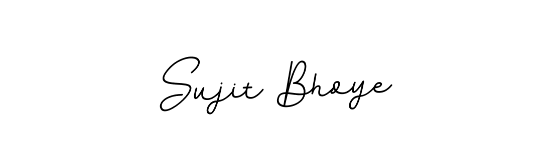 Create a beautiful signature design for name Sujit Bhoye. With this signature (BallpointsItalic-DORy9) fonts, you can make a handwritten signature for free. Sujit Bhoye signature style 11 images and pictures png