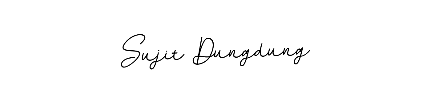 BallpointsItalic-DORy9 is a professional signature style that is perfect for those who want to add a touch of class to their signature. It is also a great choice for those who want to make their signature more unique. Get Sujit Dungdung name to fancy signature for free. Sujit Dungdung signature style 11 images and pictures png