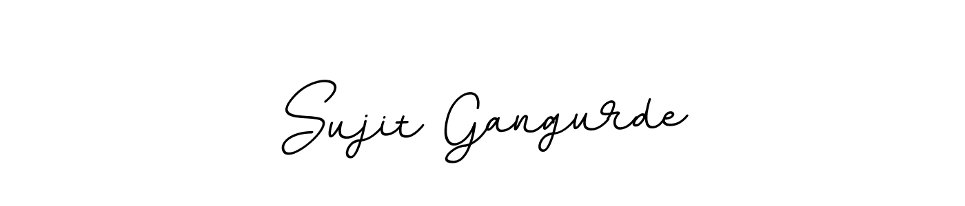 Also we have Sujit Gangurde name is the best signature style. Create professional handwritten signature collection using BallpointsItalic-DORy9 autograph style. Sujit Gangurde signature style 11 images and pictures png