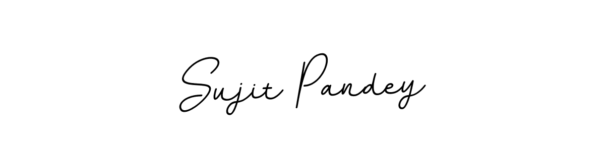 This is the best signature style for the Sujit Pandey name. Also you like these signature font (BallpointsItalic-DORy9). Mix name signature. Sujit Pandey signature style 11 images and pictures png