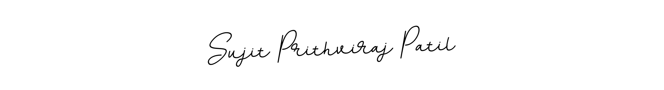 Make a beautiful signature design for name Sujit Prithviraj Patil. With this signature (BallpointsItalic-DORy9) style, you can create a handwritten signature for free. Sujit Prithviraj Patil signature style 11 images and pictures png