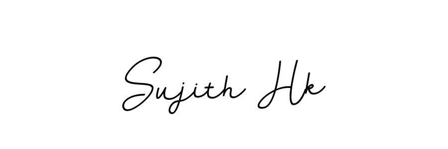 Use a signature maker to create a handwritten signature online. With this signature software, you can design (BallpointsItalic-DORy9) your own signature for name Sujith Hk. Sujith Hk signature style 11 images and pictures png