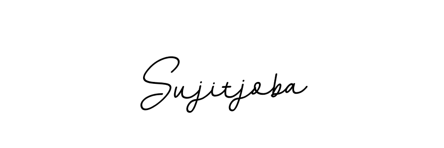 Check out images of Autograph of Sujitjoba name. Actor Sujitjoba Signature Style. BallpointsItalic-DORy9 is a professional sign style online. Sujitjoba signature style 11 images and pictures png