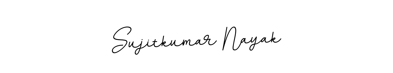 Sujitkumar Nayak stylish signature style. Best Handwritten Sign (BallpointsItalic-DORy9) for my name. Handwritten Signature Collection Ideas for my name Sujitkumar Nayak. Sujitkumar Nayak signature style 11 images and pictures png