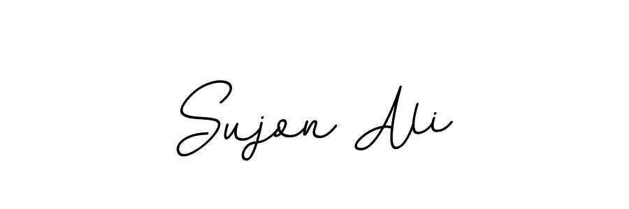 The best way (BallpointsItalic-DORy9) to make a short signature is to pick only two or three words in your name. The name Sujon Ali include a total of six letters. For converting this name. Sujon Ali signature style 11 images and pictures png