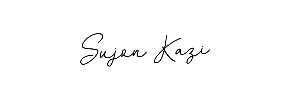 This is the best signature style for the Sujon Kazi name. Also you like these signature font (BallpointsItalic-DORy9). Mix name signature. Sujon Kazi signature style 11 images and pictures png