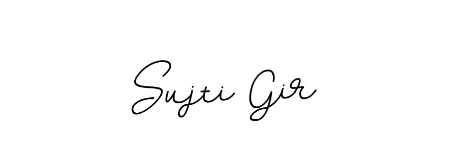 Design your own signature with our free online signature maker. With this signature software, you can create a handwritten (BallpointsItalic-DORy9) signature for name Sujti Gir. Sujti Gir signature style 11 images and pictures png