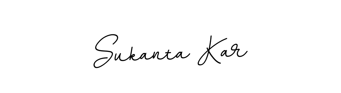 Create a beautiful signature design for name Sukanta Kar. With this signature (BallpointsItalic-DORy9) fonts, you can make a handwritten signature for free. Sukanta Kar signature style 11 images and pictures png